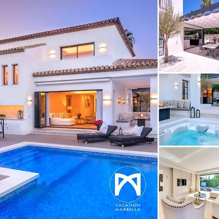 Vacation I Lina, Golf Valley, Private Heated Pool, Jacuzzi, Close To The Marina * Marbellac